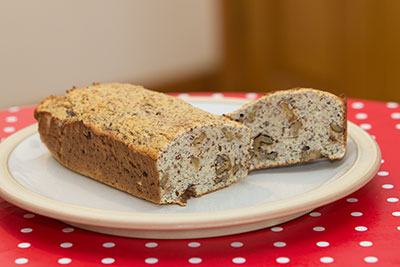 low carb walnut loaf